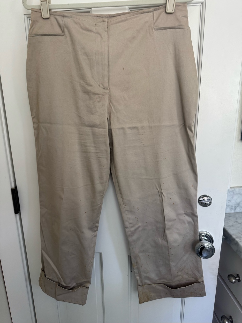Mossimo Supply Co. Women’s Khaki Ankle-Cropped Chinos